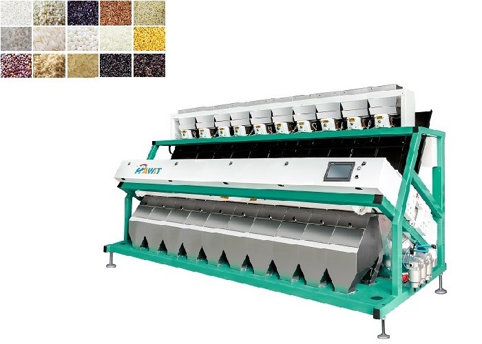 máquina do classificador da cor do arroz 4.1kw de 2854mm pela aquisição da imagem do Ccd